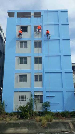 ช่างสีโรยตัว